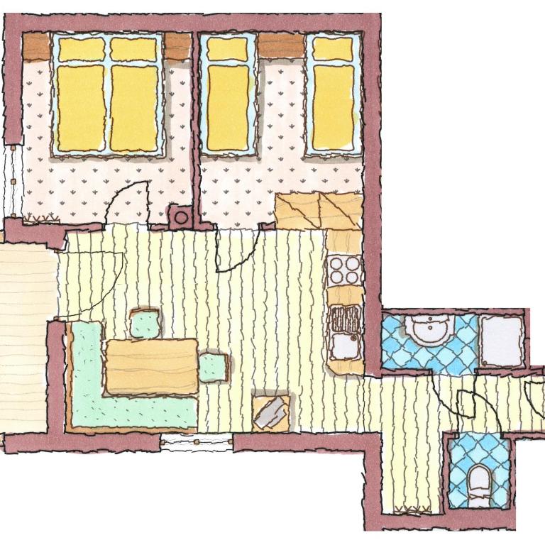 Appartements Wirnsperger - Apartment mit 2 Schlafzimmern - 8