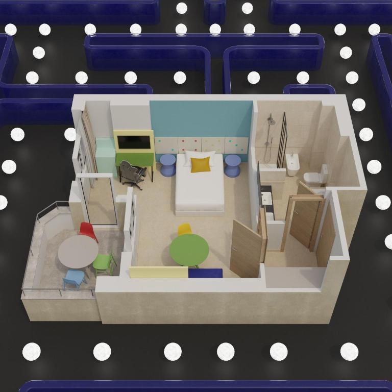 Hotel Magic Games 4 - Habitación Cuádruple Económica - 2