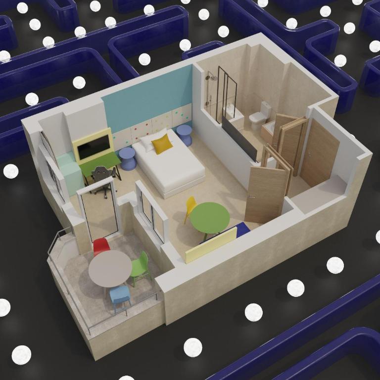 Hotel Magic Games 4 - Habitación Cuádruple Económica - 1
