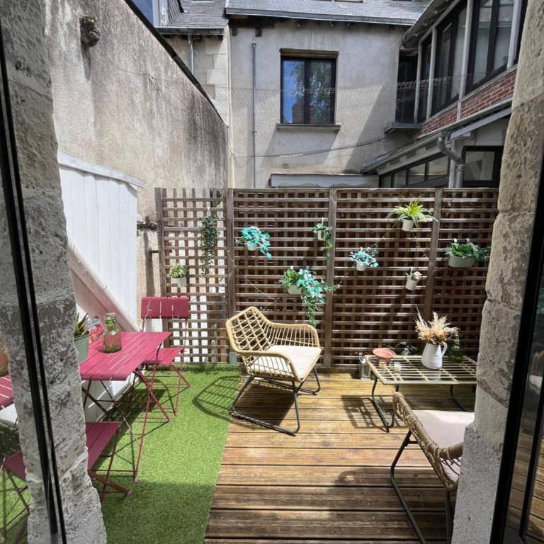 La Porte Chartraine - Appartement avec terrasse au coeur de Blois - Appartamento con 1 Camera da Letto - 9