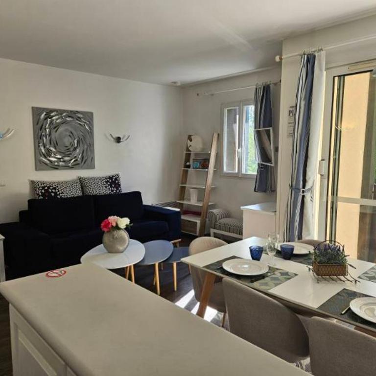 O Fil de l'eau Deauville piscine chauffée - Appartement 2 Chambres avec Piscine Privée - 7