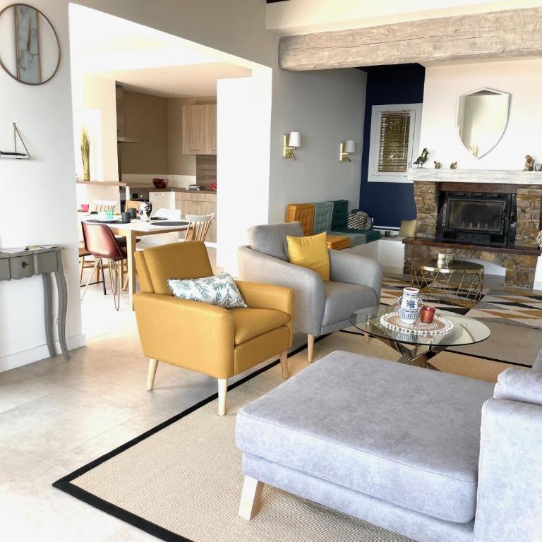 Superbe vue mer et Estérel, Villa Neuve pour 8-10 Personnes, Clim, Piscine - Villa - 9