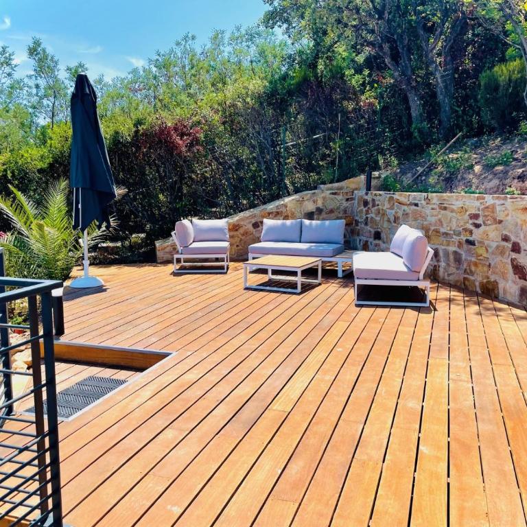 Superbe vue mer et Estérel, Villa Neuve pour 8-10 Personnes, Clim, Piscine - Villa - 20
