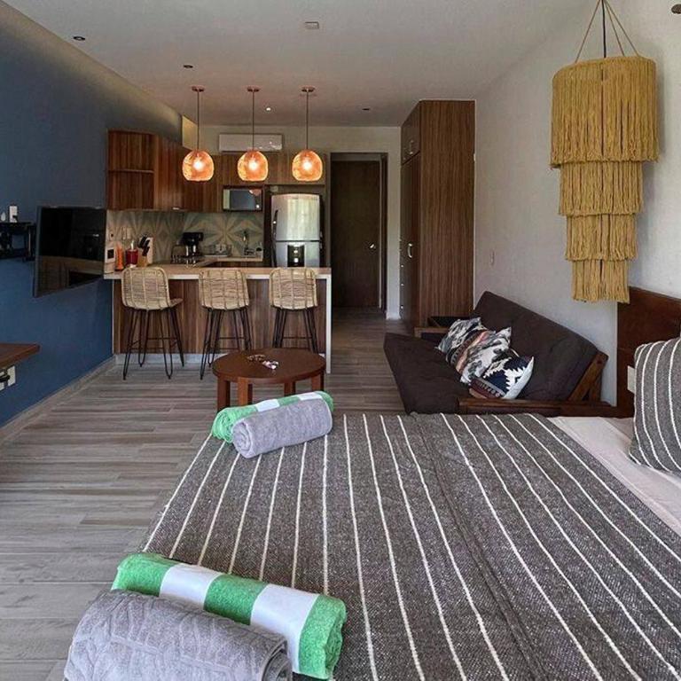 Walkable studio in Aldea Zama - Apartment mit 1 Schlafzimmer - 6