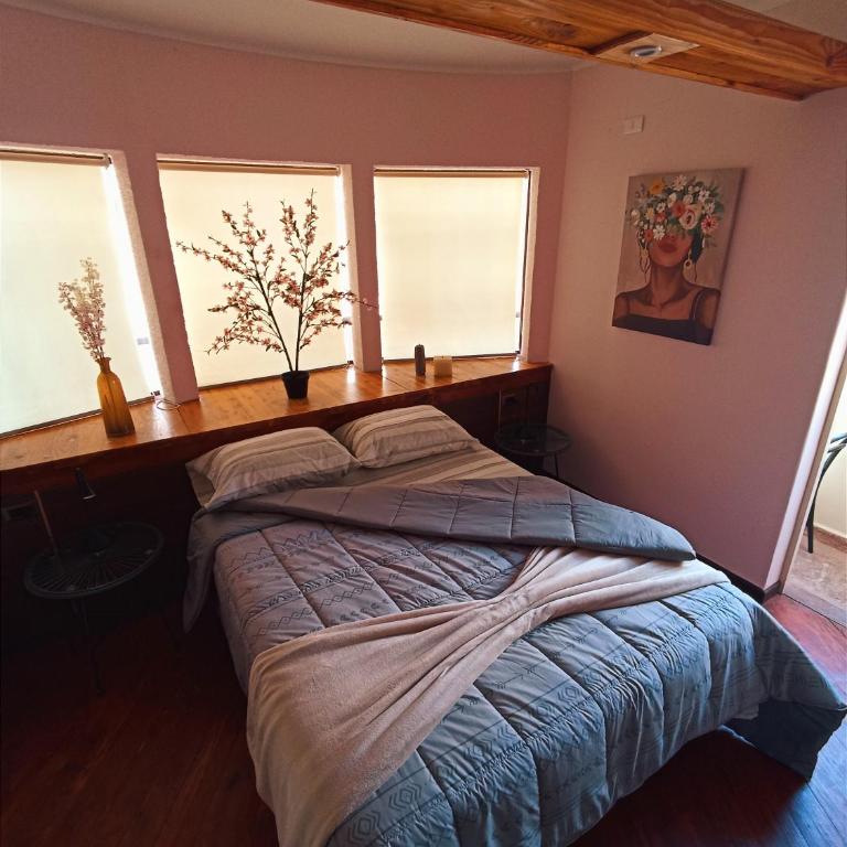hostal flor de viña del mar - Habitación Doble con baño privado - 3