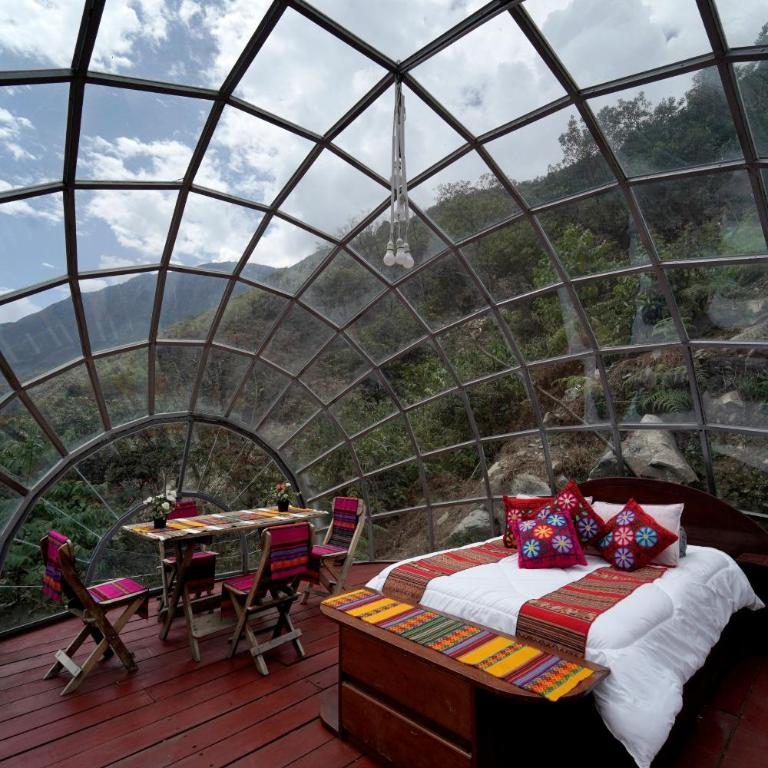 Salkantay Hoteles Capsulas - Habitación Cuádruple con vistas a la montaña - 4