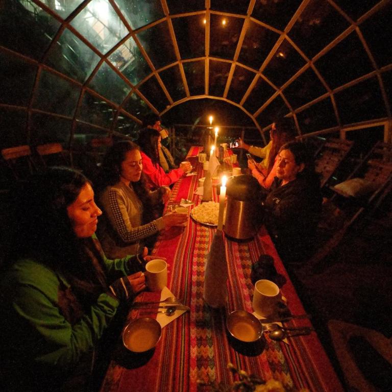 Salkantay Hoteles Capsulas - Habitación Cuádruple con vistas a la montaña - 12