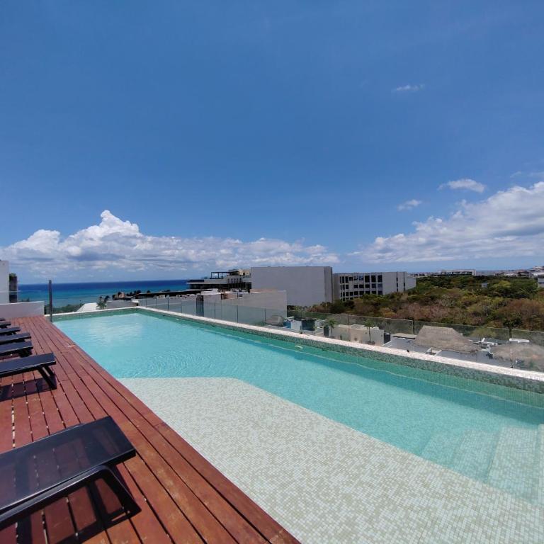 Precioso estudio en excelente zona de Playa del Carmen-Pool-GYM BY YEAH - One-Bedroom Apartment - 17