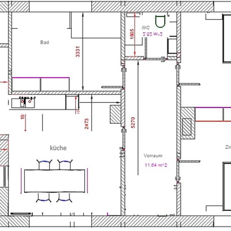 FriedlHof Kärnten Ferienwohnungen für bis zu 10 Personen - Apartment mit 3 Schlafzimmern und Bergblick - 2