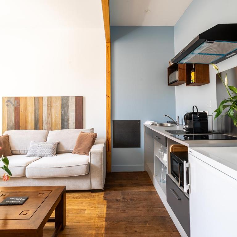 Dupain & Dubeurre Appart'hôtel - Parking en supp - One-Bedroom Apartment N 2 - 13