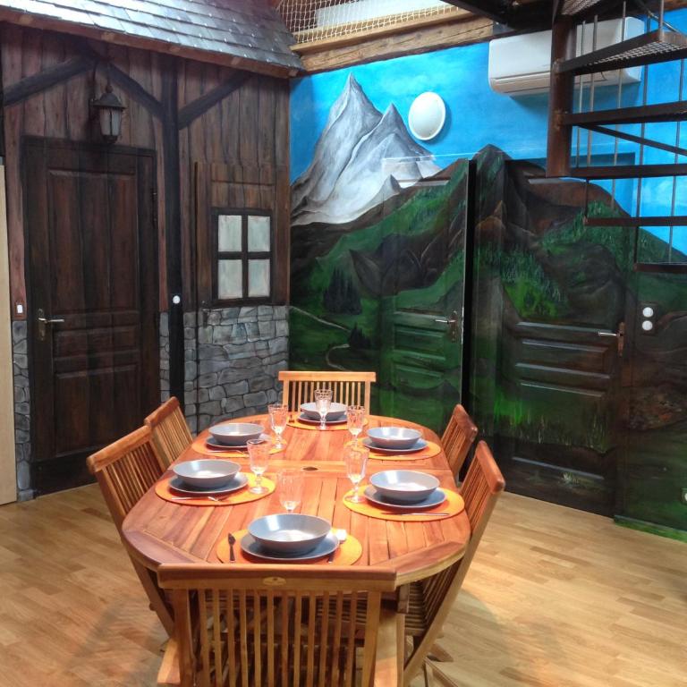 Appartement climatisé 16 personnes - Appartement avec Vue sur la Montagne - 16