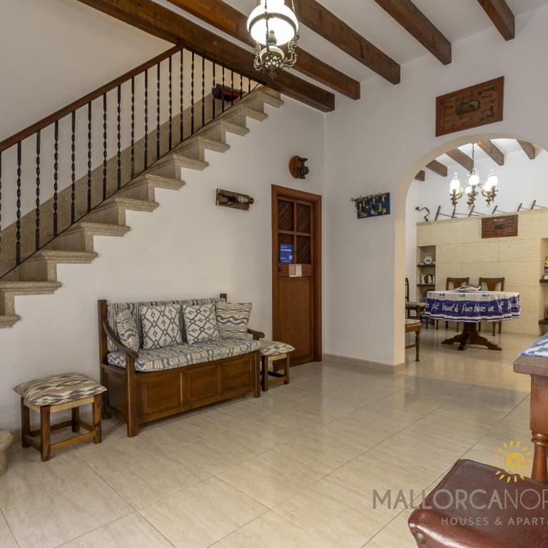 Casa Guillermo Acogedora Casa de Pueblo en Pollensa - Casa Unifamiliar de 3 dormitorios - 3