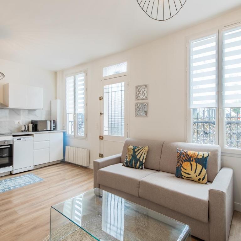 Spacious and bright 2-bedroom large apartment very close to Paris - near metro - Superior Apartment mit 2 Schlafzimmern - 11