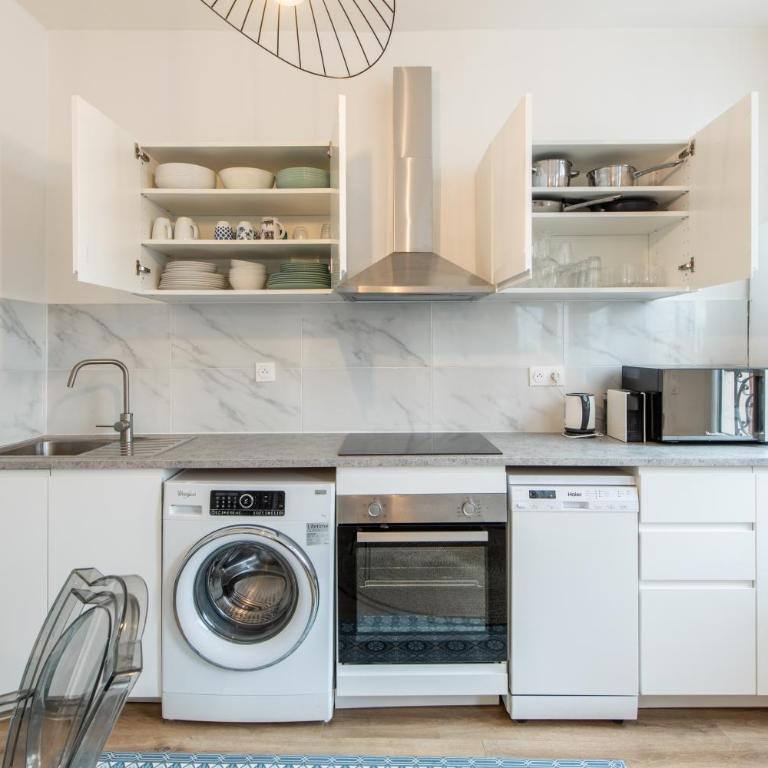 Spacious and bright 2-bedroom large apartment very close to Paris - near metro - Superior Apartment mit 2 Schlafzimmern - 29