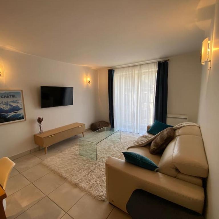 Le Lion d'Or 6 - Joli T3 en plein centre de Châtel - Two-Bedroom Apartment - 5
