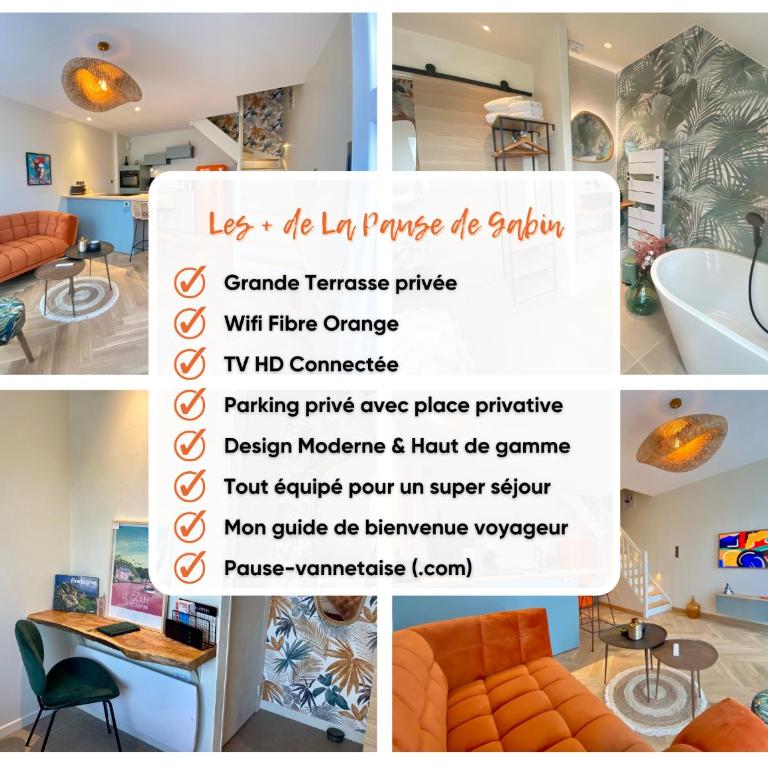 La Pause de Gabin - Terrasse - Parking - Appartement 1 Chambre - 2