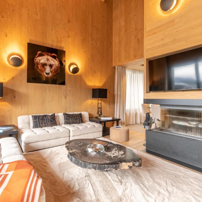 L'Ecrin Blanc Megève - Appartement en Duplex - 32