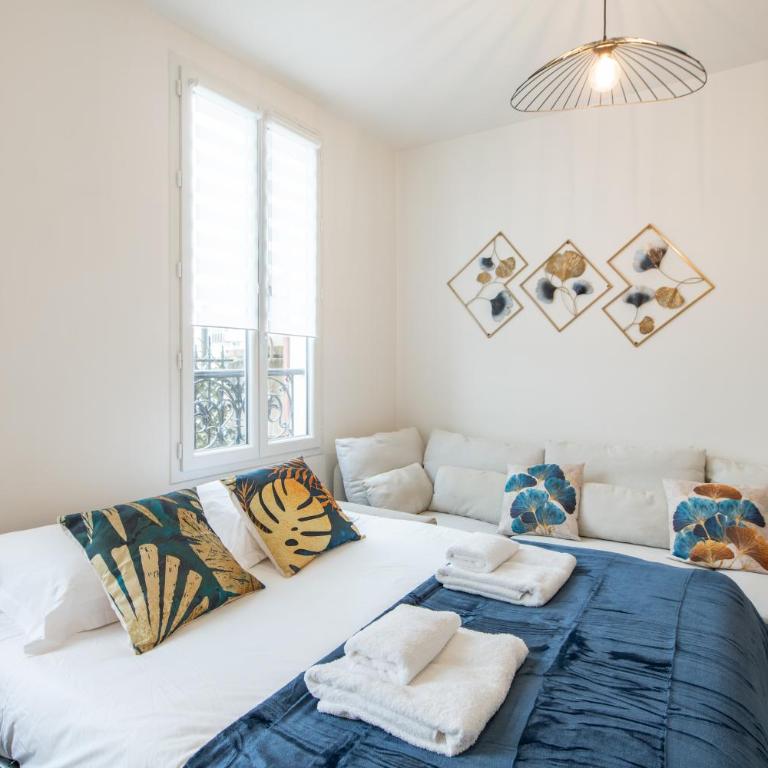 Spacious and bright 2-bedroom large apartment very close to Paris - near metro - Superior Apartment mit 2 Schlafzimmern - 21