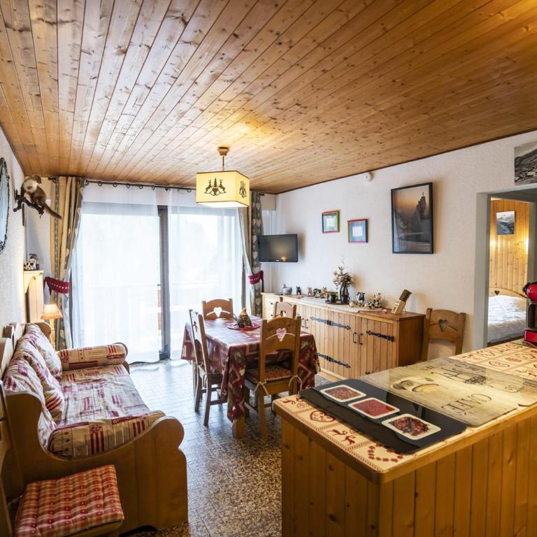 Appartement cosy 5 pers., parking privatif, proche centre et remontées, Châtel - FR-1-676-4 - Appartement - 5