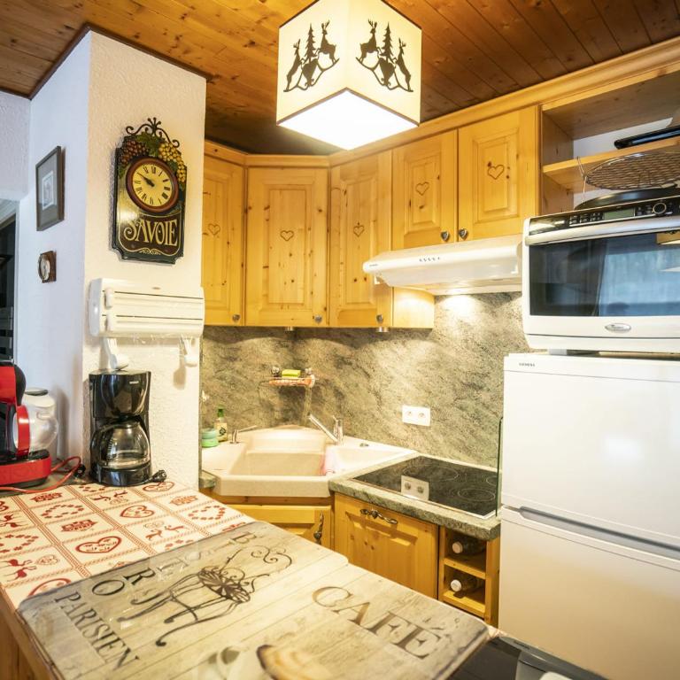 Appartement cosy 5 pers., parking privatif, proche centre et remontées, Châtel - FR-1-676-4 - Appartement - 6