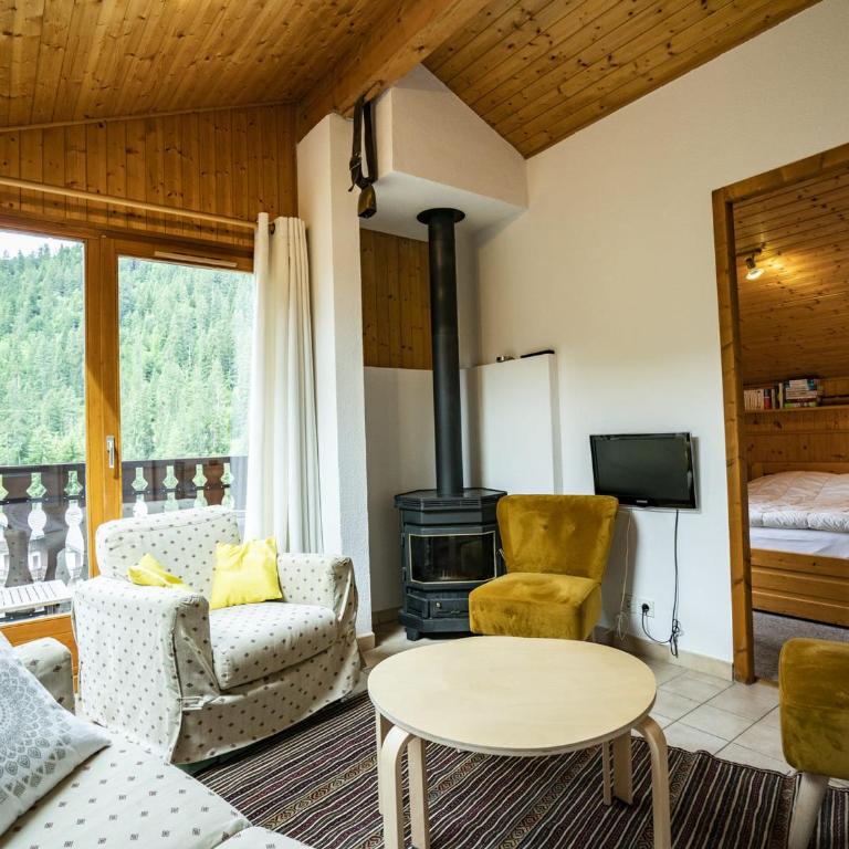 Appartement Châtel 4 pièces, 6 pers. avec balcon, garage, wifi - FR-1-676-160 - Appartement - 1
