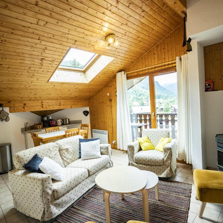 Appartement Châtel 4 pièces, 6 pers. avec balcon, garage, wifi - FR-1-676-160 - Appartement - 6