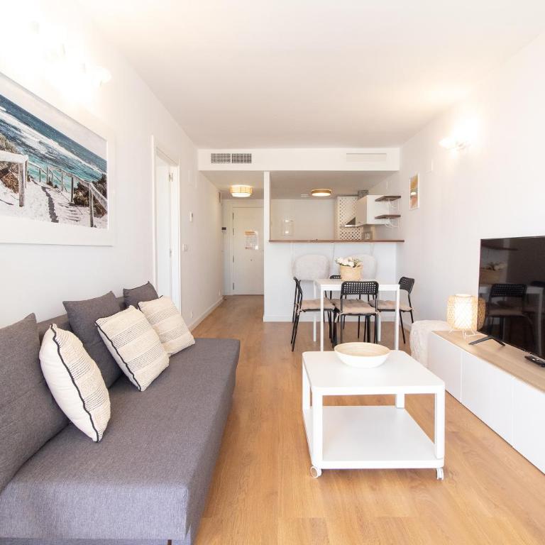 Global Vacacional, Moderno apartamento en Canet al Mar - Apartment mit Terrasse - 4