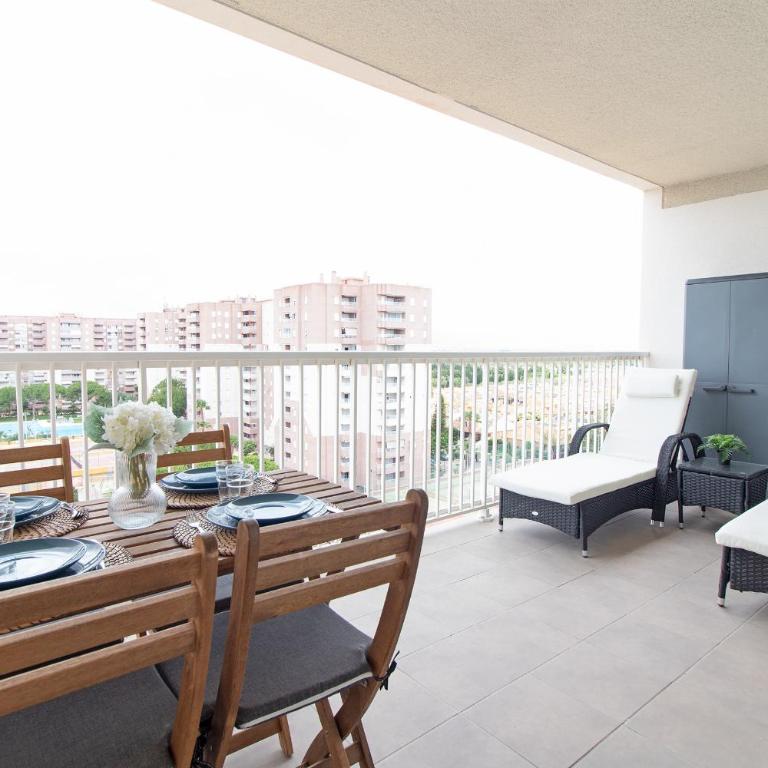 Global Vacacional, Moderno apartamento en Canet al Mar - Apartment mit Terrasse - 2