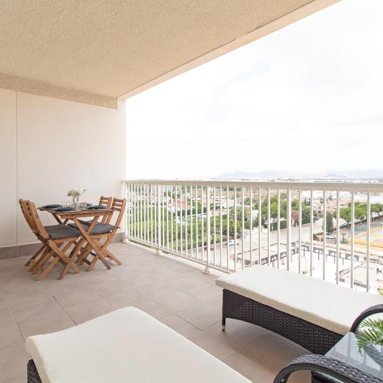 Global Vacacional, Moderno apartamento en Canet al Mar - Apartment mit Terrasse - 11