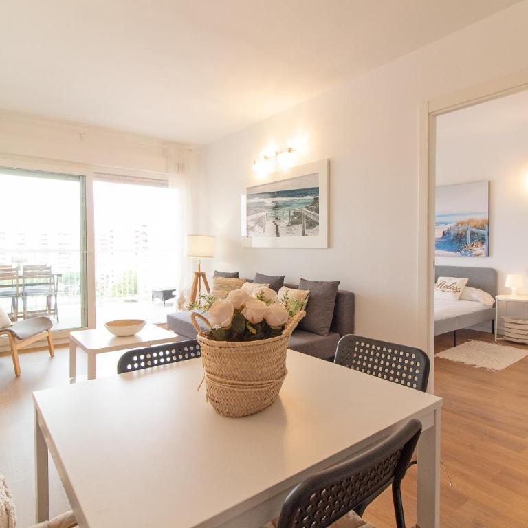 Global Vacacional, Moderno apartamento en Canet al Mar - Apartment mit Terrasse - 14