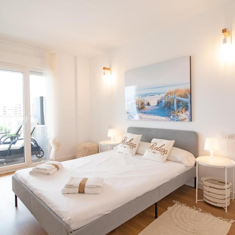 Global Vacacional, Moderno apartamento en Canet al Mar - Apartment mit Terrasse - 16