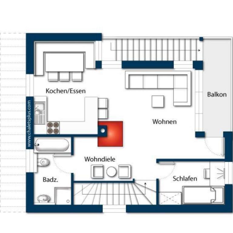 Schöneben Chalet Drei Sonnen - Maison de Vacances - 38