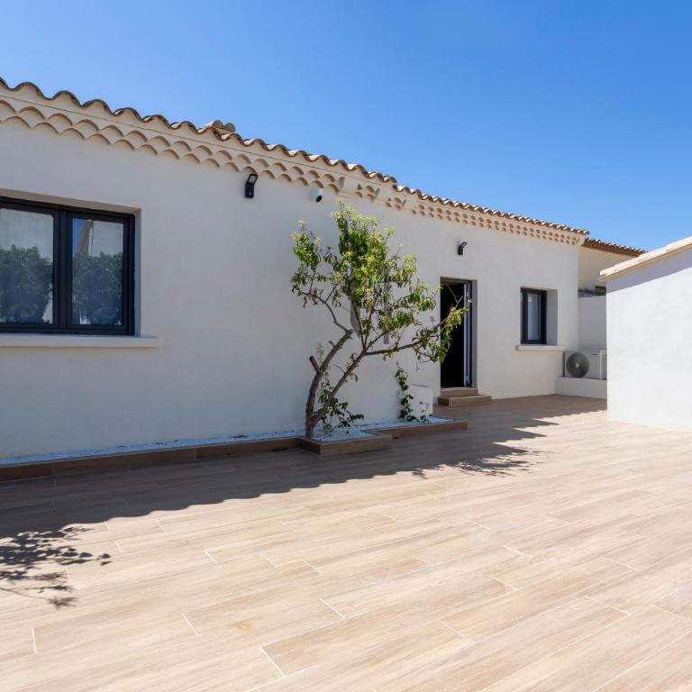 Chez Misha - Sublime maison climatisée à 100m des plages de Carnon - Villa - 48