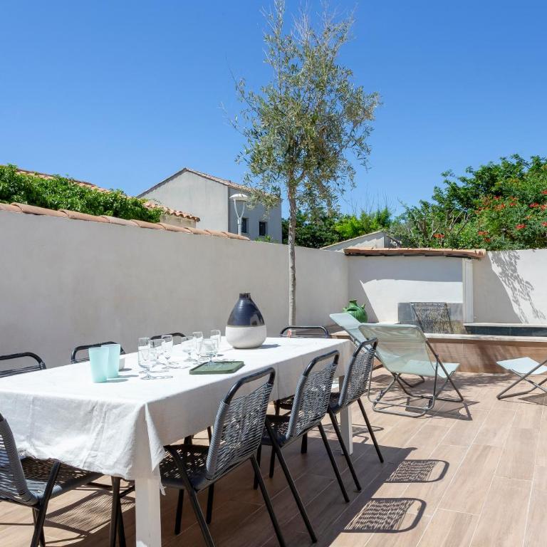 Chez Misha - Sublime maison climatisée à 100m des plages de Carnon - Villa - 5