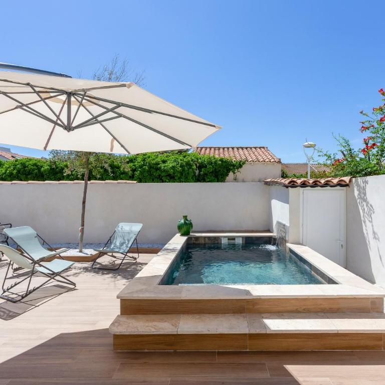 Chez Misha - Sublime maison climatisée à 100m des plages de Carnon - Villa - 2