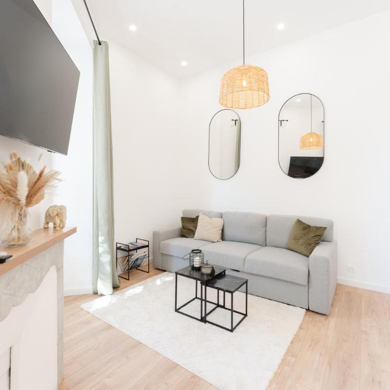 Riviera Appart - Hypercentre - Clim - Appartement 2 Chambres - 30