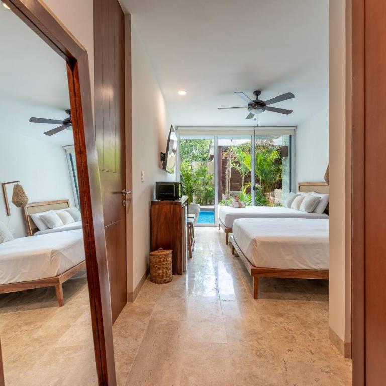 Nhoa Tulum Aparthotel by Maya PM - Habitación Doble Deluxe con acceso a la piscina - 1 o 2 camas - 14