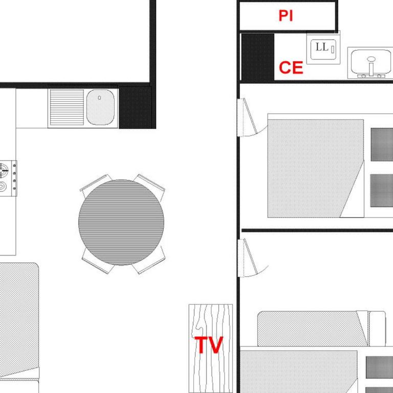 Appartement de charme, vue Mont Charvin, parking - FR-1-505-116 - Appartement (6 Adultes) - 2