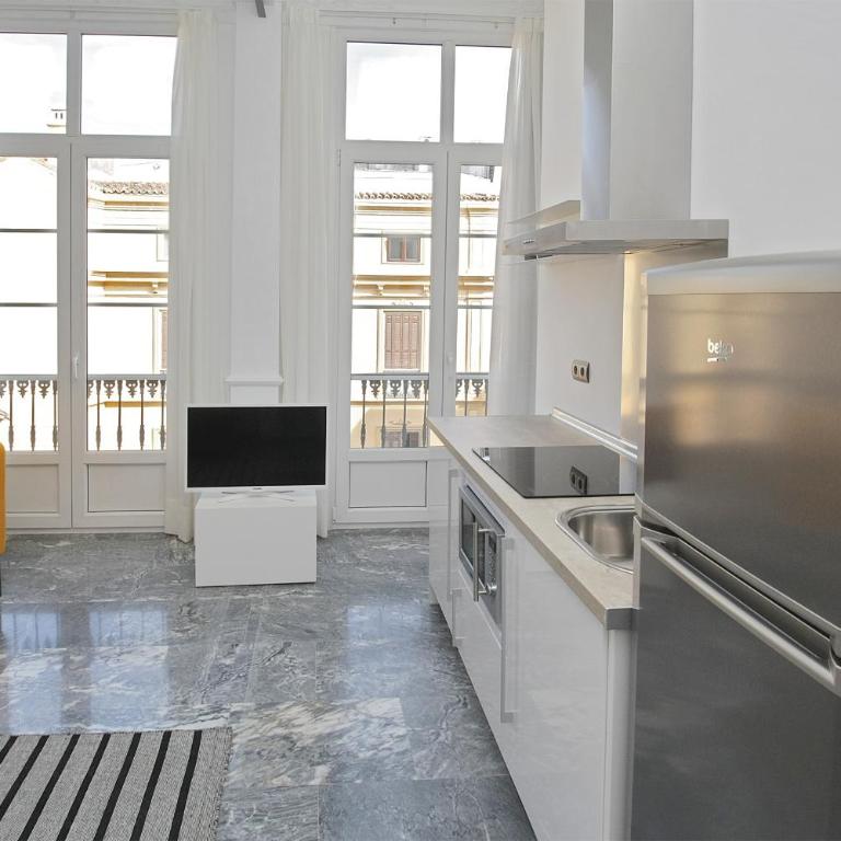 Apartamentos Plaza Constitución - Larios - Apartamento Estándar con vistas al interior (4 adultos) - 9