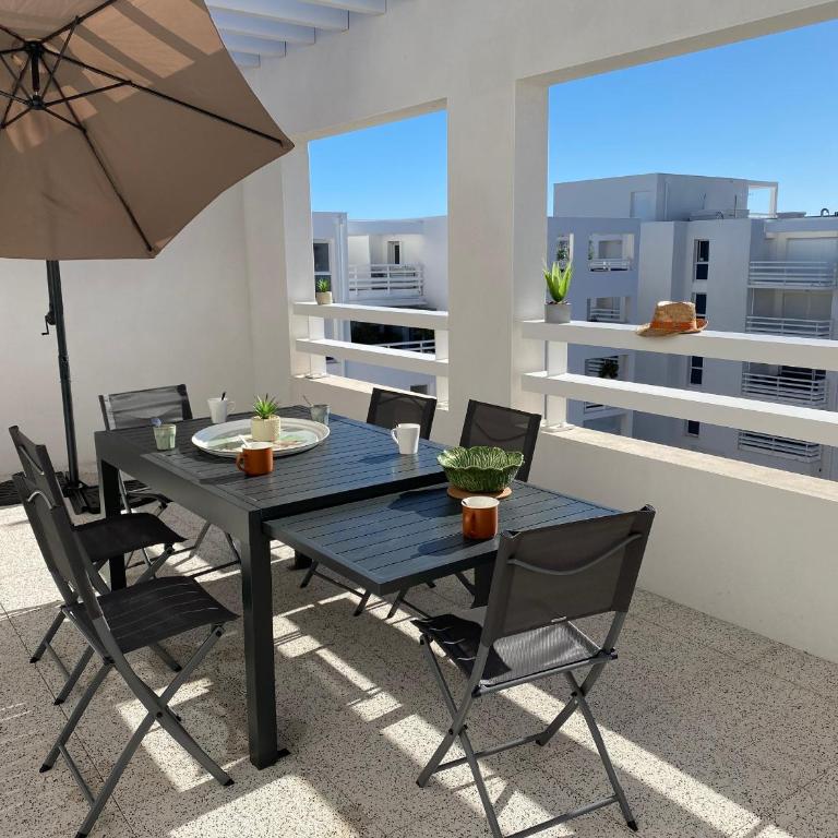 Duplex T4 Climatisé avec Terrasse, Parking et Plage à Proximité - Port Leucate, 8 Pers. - FR-1-798-1 - Appartement - 1