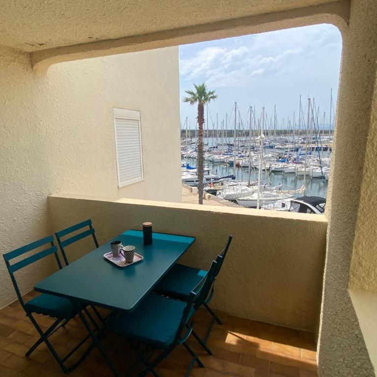 Port Leucate: T2 Alcove Climatisé, 6 Pers, Parking, Animaux bienvenus - FR-1-798-11 - Appartement - 1