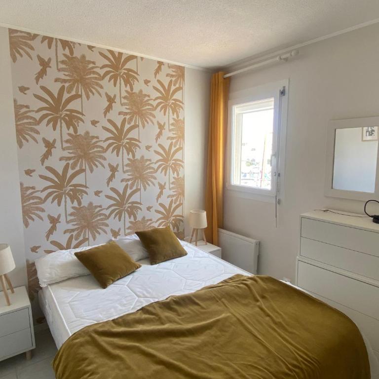 Port Leucate: T2 Alcove Climatisé, 6 Pers, Parking, Animaux bienvenus - FR-1-798-11 - Appartement - 9