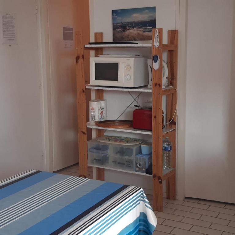 Beau Studio Cabine 4 Pers, 1er Étage, Vue Mer, Parking Port Leucate - FR-1-798-35 - Estudio - 8