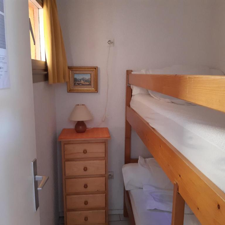 Beau Studio Cabine 4 Pers, 1er Étage, Vue Mer, Parking Port Leucate - FR-1-798-35 - Estudio - 9