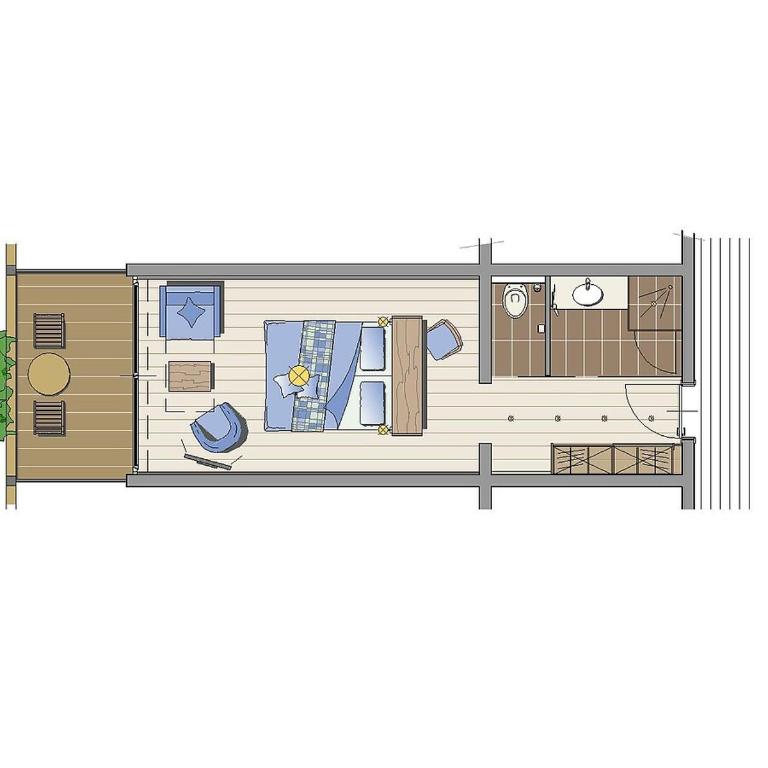 Seevilla Freiberg - Standard Doppelzimmer mit Seeblick - 12