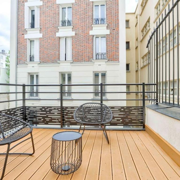 Terrace Getaway - Le Marais - with AC - Appartement 1 Chambre - 4