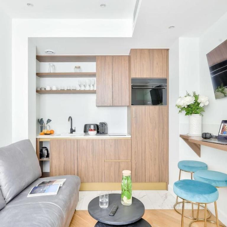 Terrace Getaway - Le Marais - with AC - Appartement 1 Chambre - 16