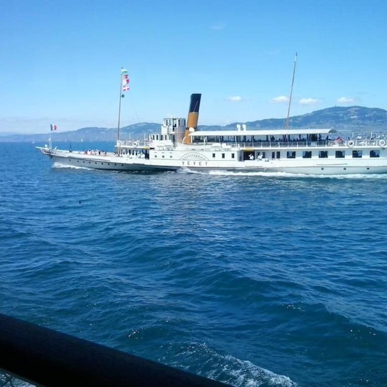Appartement avec jardin privé à Montreux 100mt du lac - Apartment mit 1 Schlafzimmer - 40