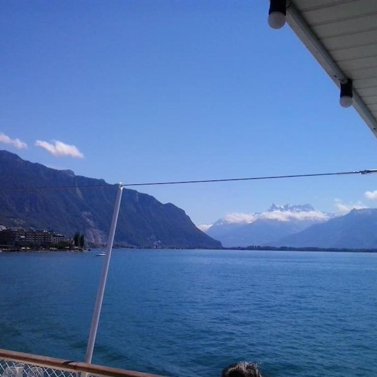 Appartement avec jardin privé à Montreux 100mt du lac - Apartment mit 1 Schlafzimmer - 52