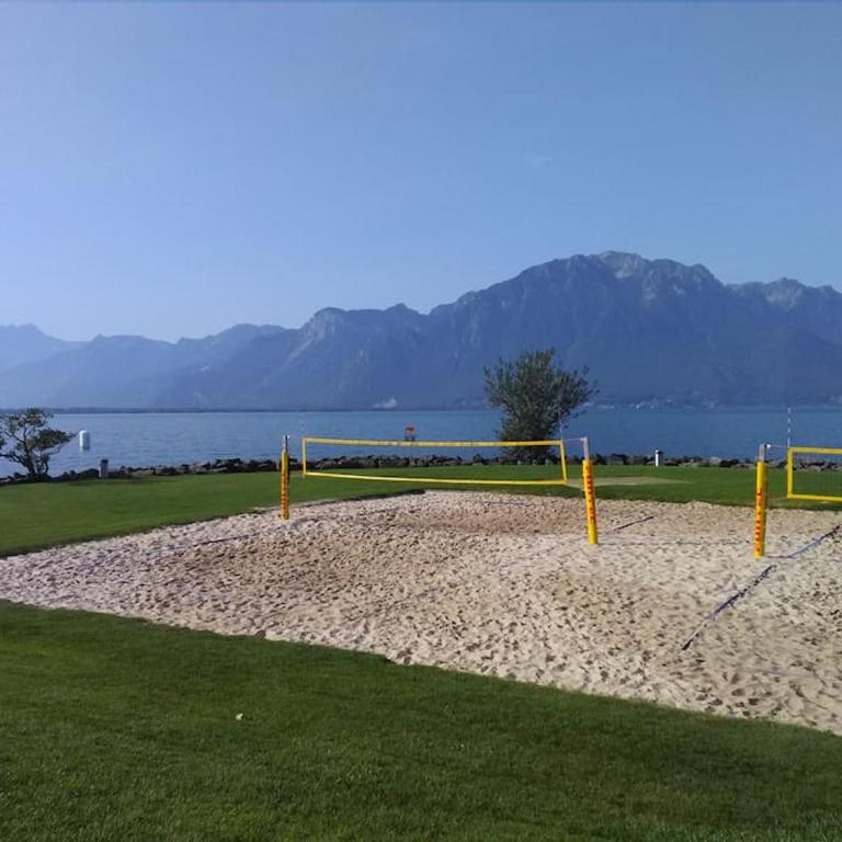 Appartement avec jardin privé à Montreux 100mt du lac - Apartment mit 1 Schlafzimmer - 53